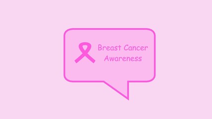 Obraz na płótnie Canvas World Breast Cancer Awareness Day