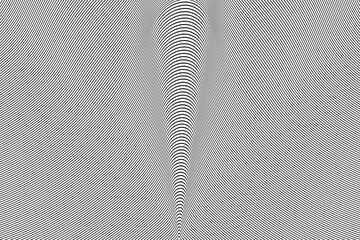 
Lattice curves vector template, geometric graphic design. Abstract background with thin wavy lines. Curves grid texture for cover, banner layout.