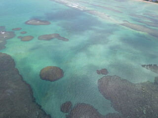 Fototapeta premium Drone Beach reef view ( not edited )