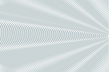 
Lattice curves vector template, geometric graphic design. Abstract background with thin wavy lines. Curves grid texture for cover, banner layout.