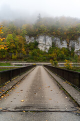 Fototapeta na wymiar Oberes Donautal im Herbst