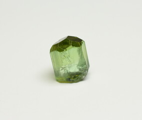 Tourmaline from Congo raw gemstone crystal