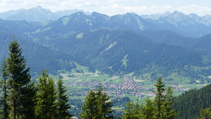 Aussicht vom Hinteren Hörnle