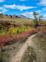 autumn the mountains