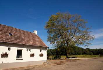 Obraz premium Charming restaurant near the Dutch nature reserve Leudal