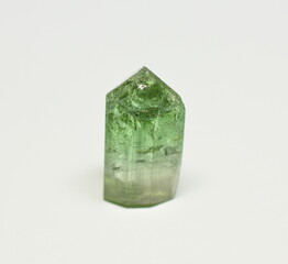 Obraz premium Tourmaline raw gemstone crystal from Congo