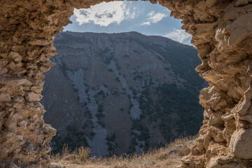 Veduta dell'Appennino da Ortona dei Marsi 