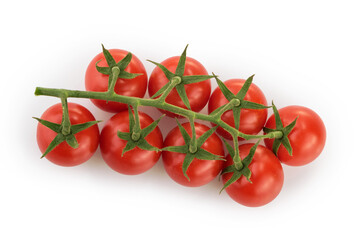 Tomatoes cherry isolated on white background