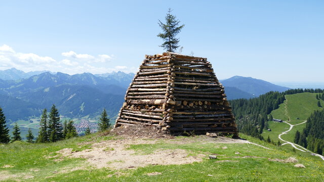 Bergfeuer am H&ouml;rnle