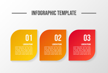 Design of infographic with business icons. Timeline. Vector