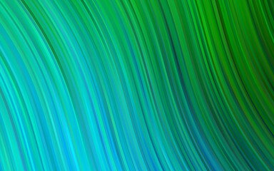 Light Blue, Green vector pattern with lava shapes.