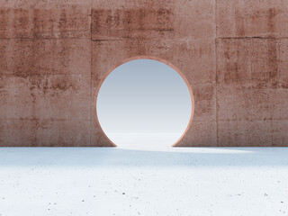 Abstract contemporary architectural background 3 d