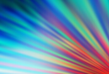 Light Blue, Red vector template with repeated sticks.