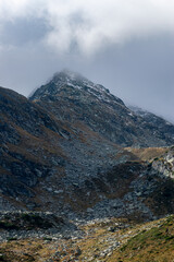Parang peak covered in clouds