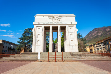 Victory Monument in Bolzano, Italy