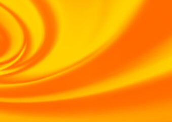 Light Orange vector blurred shine abstract background.