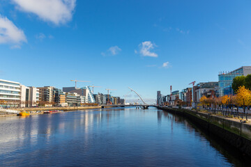 Obraz premium Samuel Beckett Bridge, Dublin