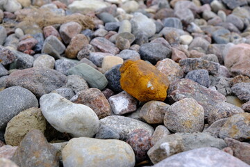 stones on the beach