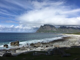 Uttakleiv Beach Lofoten Norway Hike