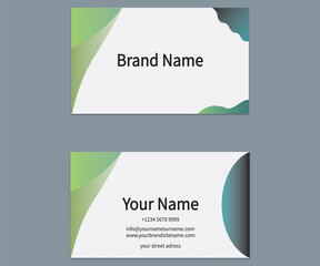 Abstract Business Card for your brand identity, perfect for using in art or personal projects.