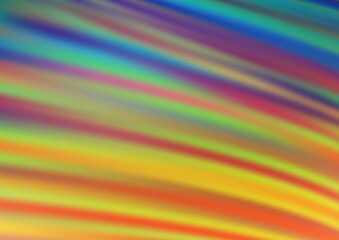 Light Blue, Yellow vector abstract bright template.