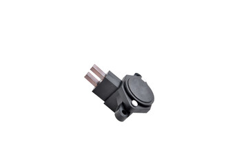 car generator brushes, car generator brush block with relay regulator, close-up