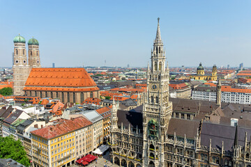 Fototapeta na wymiar New town hall in Munich