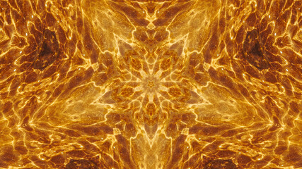 Abstract kaleidoscope background. Beautiful multicolor kaleidoscope texture. Unique kaleidoscope design.