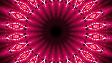 Abstract kaleidoscope background. Beautiful multicolor kaleidoscope texture. Unique kaleidoscope design.