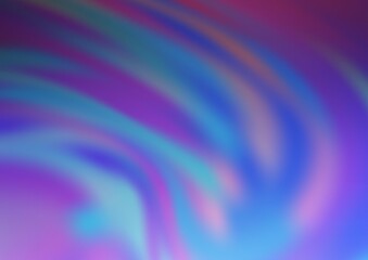 Fototapeta premium Light BLUE vector abstract blurred pattern.
