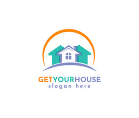Get Your House logo design