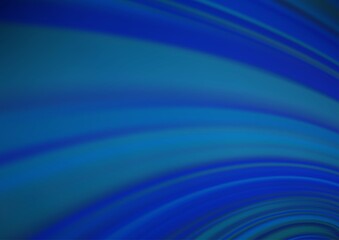 Dark BLUE vector blurred bright pattern.