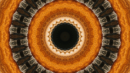 Abstract kaleidoscope background. Beautiful multicolor kaleidoscope texture. Unique kaleidoscope design.