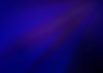 Obraz premium Dark BLUE vector blurred background.