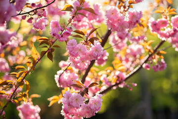 pink cherry blossoms