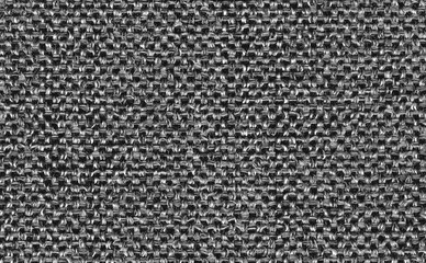 Closeup black ,dark grey color fabric sample texture backdrop. Dark grey fabric strip line pattern design,upholstery for decoration interior design or abstract background.