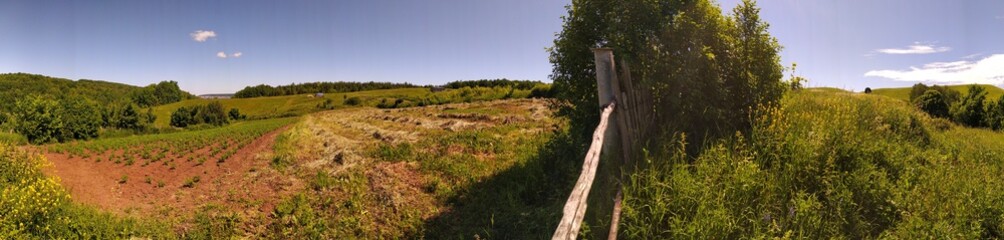 Obraz premium view from the hill