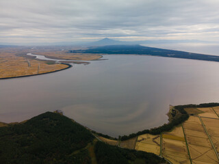 Lake Jusan in Aomori, 2020.