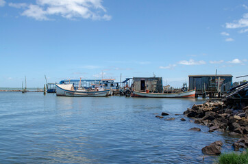Fototapeta premium Boats in the harbor