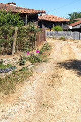 Nineteenth century Houses in  Brashlyan, Bulgaria