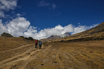 Obraz premium Everest Base Camp Trek, Nepal.