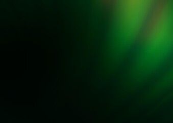 Dark Green vector blur pattern.