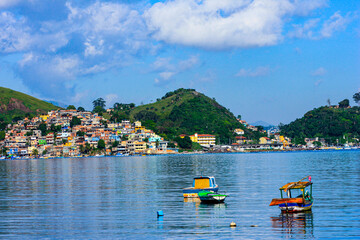 boats on the lake