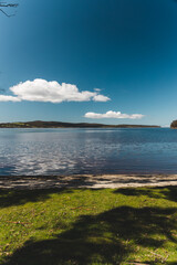 pristine beach landscape in Kettering in Tasmania, Australia near Peppermint Bay