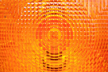 orange vehicle reflector texture background