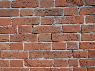 red brick wall