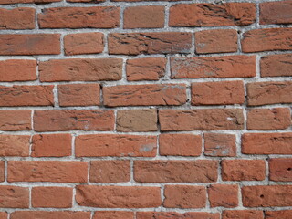 red brick wall 