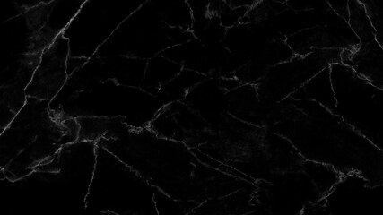 Obraz na płótnie Canvas Black marble texture with natural pattern for background or design art work. Natural backdrop.