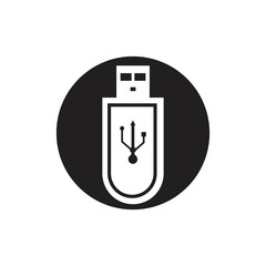 usb icon vector
