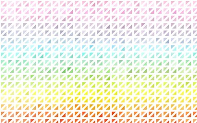 Light Multicolor, Rainbow vector template with crystals, triangles.